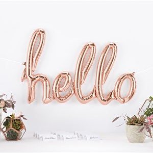 Heliumballong hello – hello world