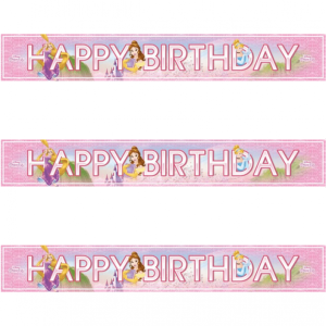 Foliebanderoll prinsessor 3-pack