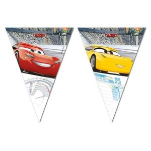 Flaggbanderoll Cars / Bilar 230 cm