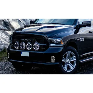 Dodge RAM 1500 SEEKER 9 120W LED Extraljus Grill Kit
