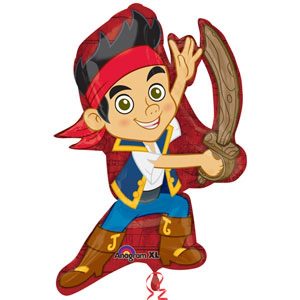 Heliumballong Jake och piraterna megastor
