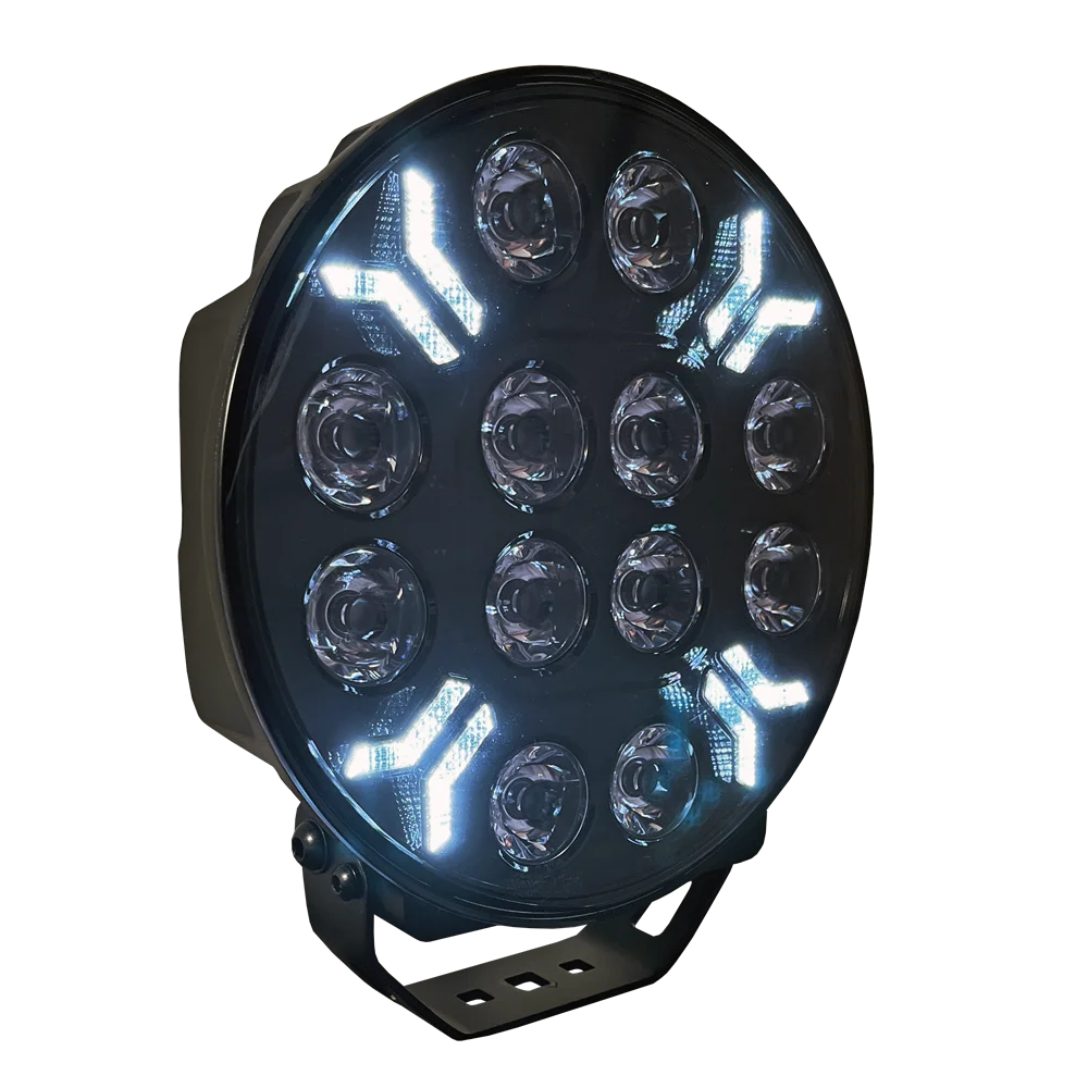 SEEKER G122A, 9″ – 120W, DT, DV – Orange/Vit Positionsljus - Bild 3