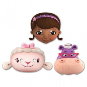 Ansiktsmasker Doc McStuffinss 6-pack