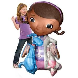 Heliumballong airwalker Doc McStuffins