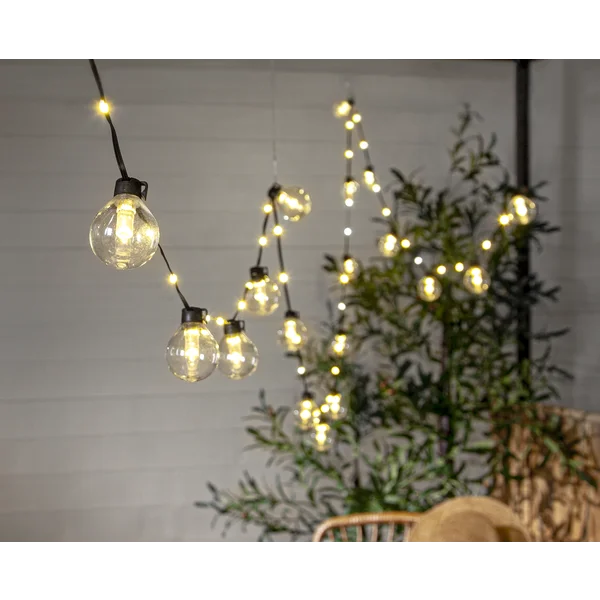 Ljusslinga Bolla – 20 LED – 5.3 Meter – Klar - Bild 4