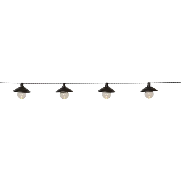 Solcellsslinga Globe Shade – 10 LED – 180cm - Bild 2