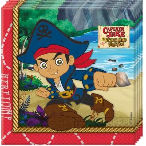 Servetter Jake och piraterna 20-pack