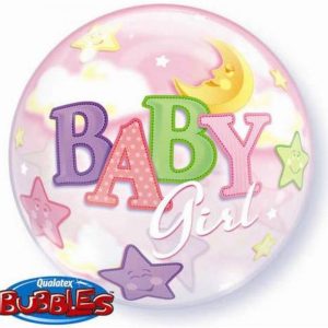Bubblaballong baby girl