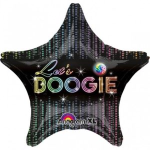 Heliumballong disco – stjärnformad let’s boogie
