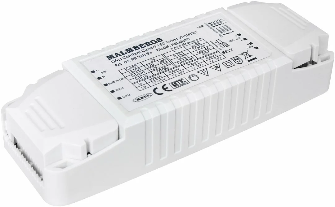 Malmbergs DALI LED-DRIVER, KONSTANTSTRÖM