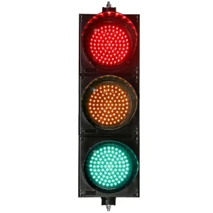 4 stycken LED Trafiksignal 200 Trippel Standard