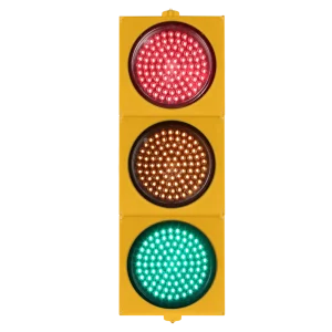 LED Trafiksignal 200 Trippel med Gult Hus