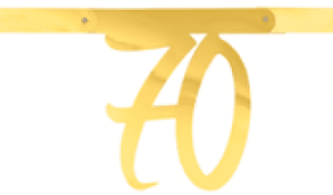 Banderoll 70 år