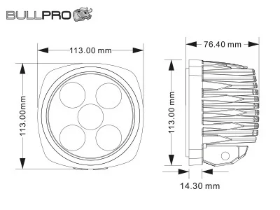 BULLPRO CENTUM 100W – 8200 lumen - Bild 7