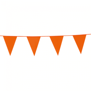 Flaggbanderoll orange – flera storlekar
