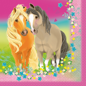 Servetter hästar – Pretty Pony 20-pack