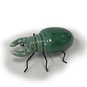 Keramisk dekoration – skalbagge