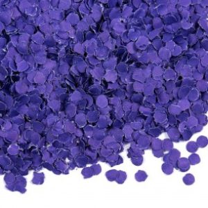Papperskonfetti mörklila 100 gram