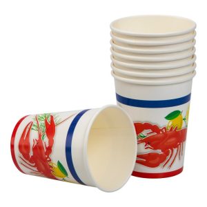 Kräftskiva muggar 8-pack