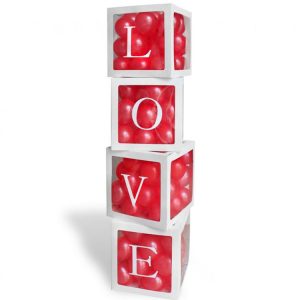 Ballongboxar Love 35 cm