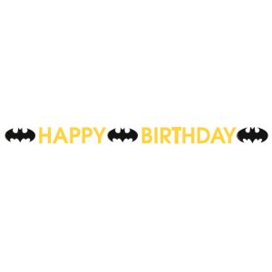 Batman Banderoll ”Happy Birthday” 180cm