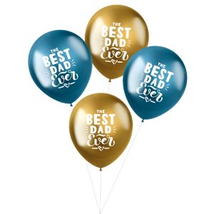 ”Best Dad Ever” Ballonger 4-pack
