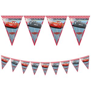 Cars / Bilar Flaggbanderoll Papper