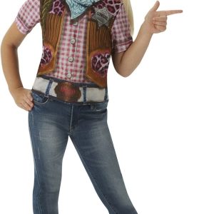 Cowgirl T-shirt Maskeraddräkt Barn