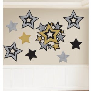 Dekoration Hollywood stjärnor 30 delar