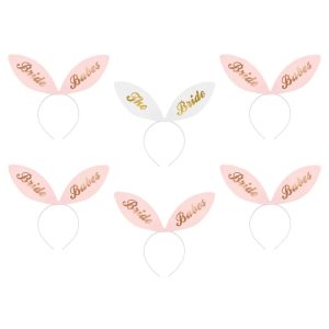 Diadem ”Bride Squad” 6-pack