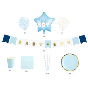 Festpaket ”It’s A Boy” 49-delar