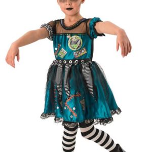Frankenstein Klänning Maskeraddräkt Barn