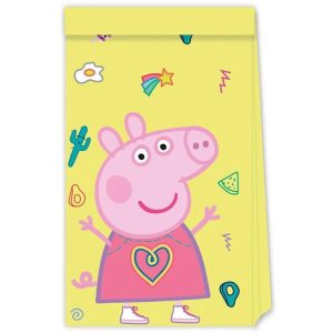 Greta Gris Papperspåse 4-pack