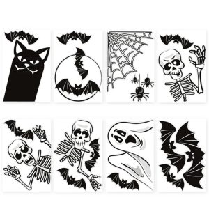 Halloween Fönsterklistermärken – Olika Motiv