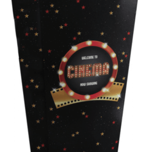 Hollywood / Filmkväll popcornbehållare 8-pack