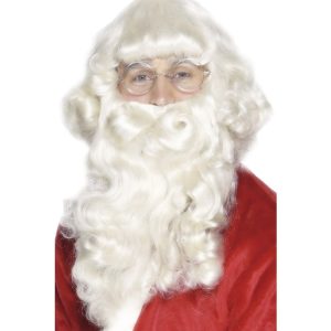 Jultomte Peruk & Skägg 38cm