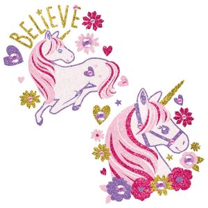 Kroppssmycke Unicorn Magic 2 stycken