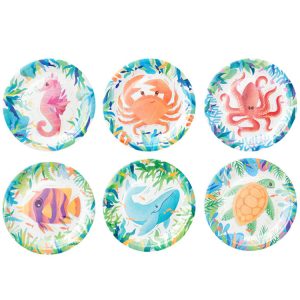 Ocean Party Papperstallrik 6-pack