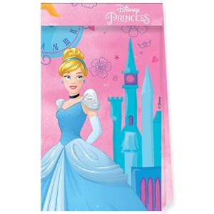 Prinsessor ”Live Your Story” Papperspåse 4-pack