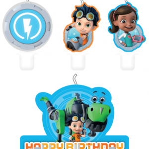 Tårtljus Rusty Rivets 4-pack