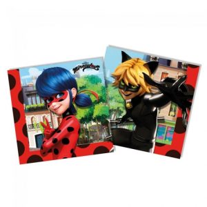 Servetter Miraculous 20-pack